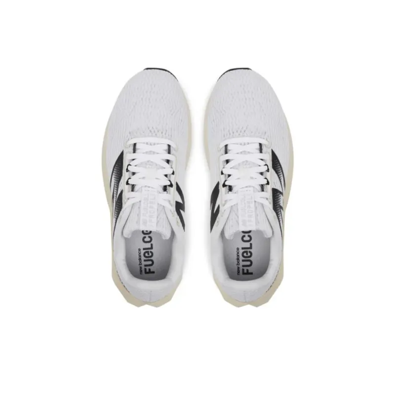 New Balance FuelCell Propel V5 Anti Slip Wear Resistant Low Top Running Shoes Women's White-4