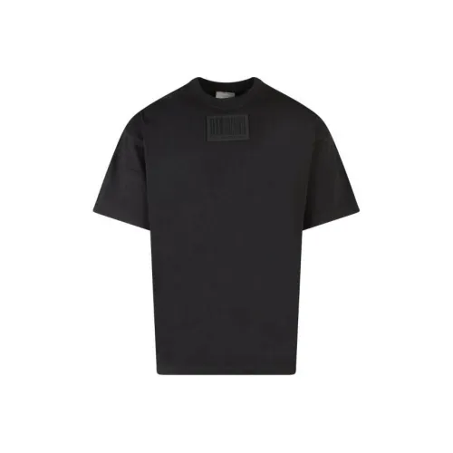 VTMNTS Barcode Rubber Patch T Shirt