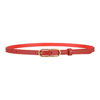 Yalu Second Cow Leather Belts Women's Width 1.3CM