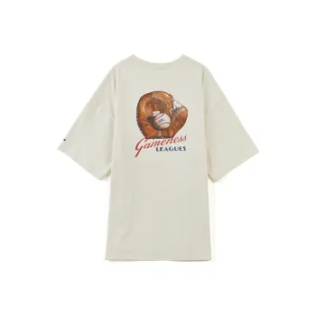 Mizuno x U.sage T Shirt Unisex Cream White