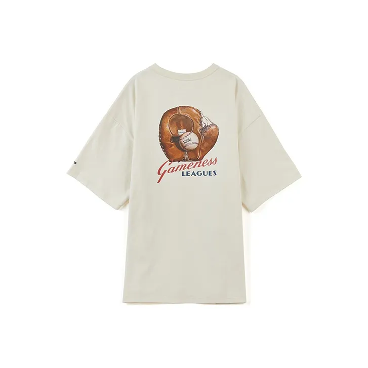 Mizuno x U.sage T Shirt Unisex Cream White-0