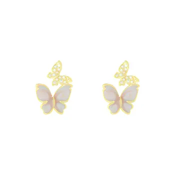 BING STUDIO 925 Silver Needles Earrings Women's