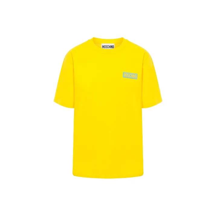 MOSCHINO T-Shirts Men Yellow-0