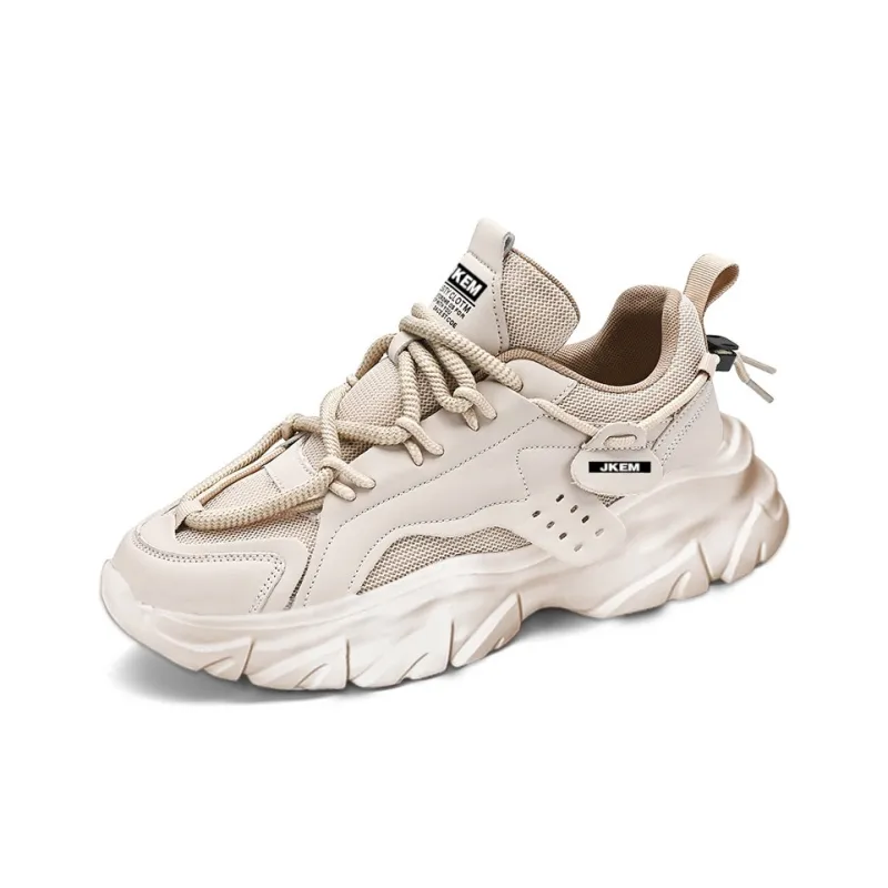 JKEM Height Increasing Lightweight Breathable Low Top Chunky Sneakers Men's-54