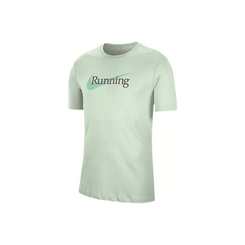 Nike T Shirts Men Light Green-0