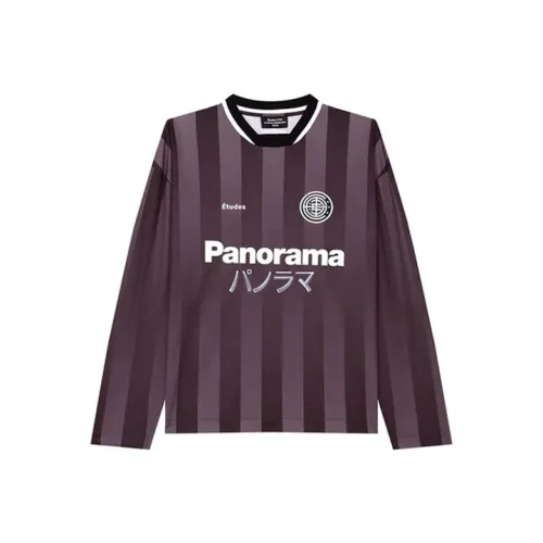 Études T-Shirts Men Purple Gray