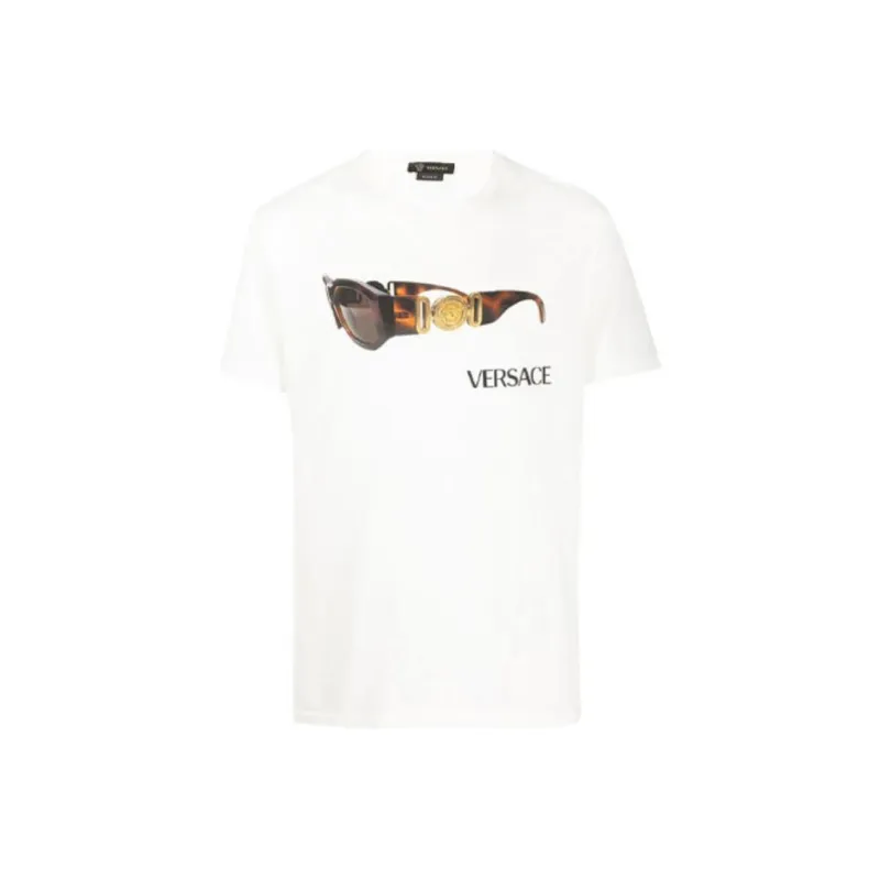 VERSACE Medusa Biggie Print T Shirt-0