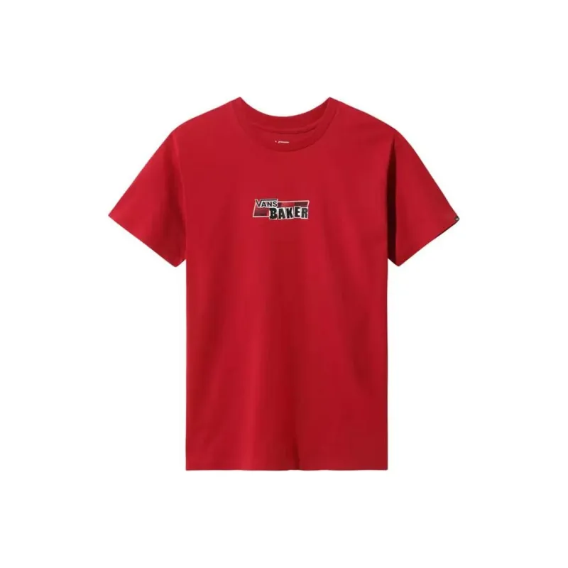 Baker X Vans T-Shirts Men Red-0