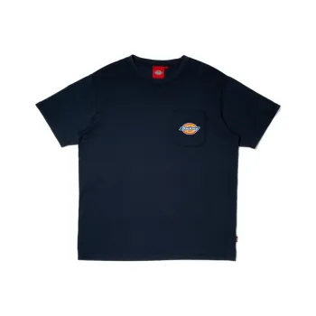 Dickies SS21 Crew Neck Fitted Straight Short Sleeved T Shirt Men's Dark Marine Blue