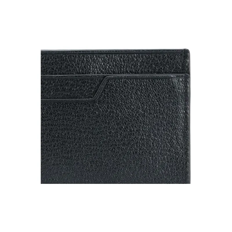 Anya Hindmarch Goatskin Card Holder, Coin Purse Women's Black-4