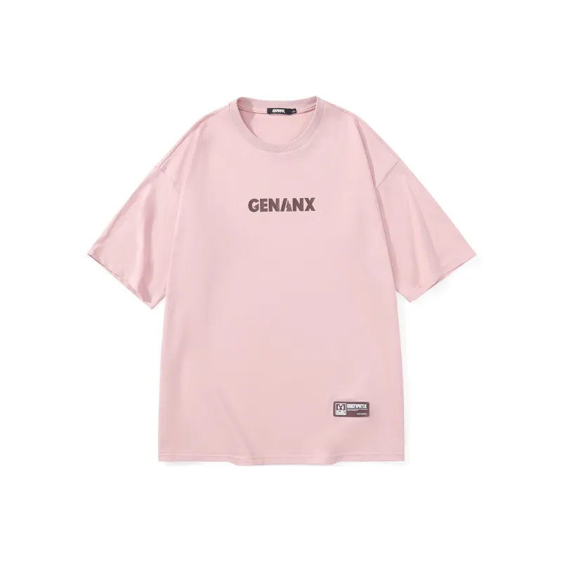 GENANX Elbow-Length Sleeved T-Shirt Unisex-4