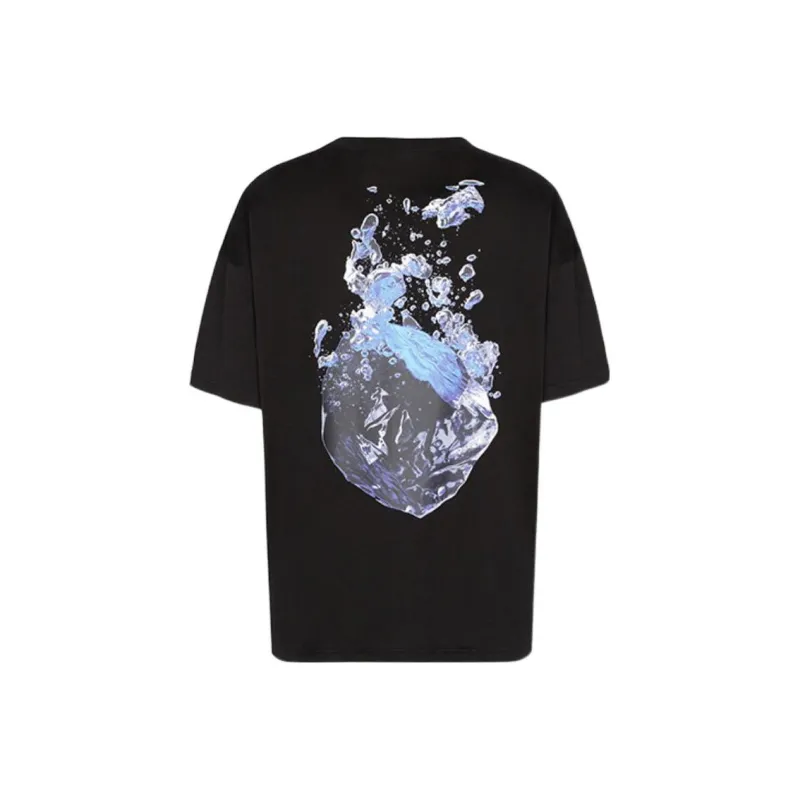 EMPORIO ARMANI EA7 SS22 T Shirt Men's Black-0