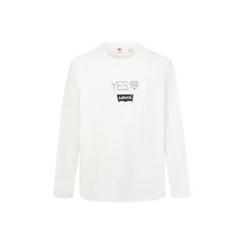Levis T Shirts Unisex White