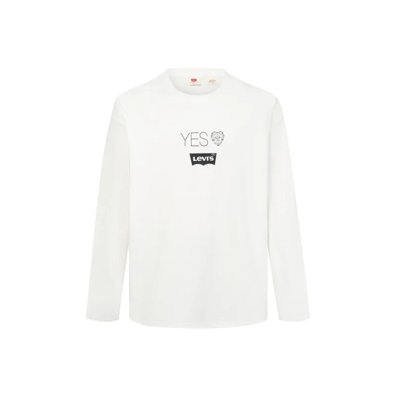 Levis T Shirts Unisex White-0