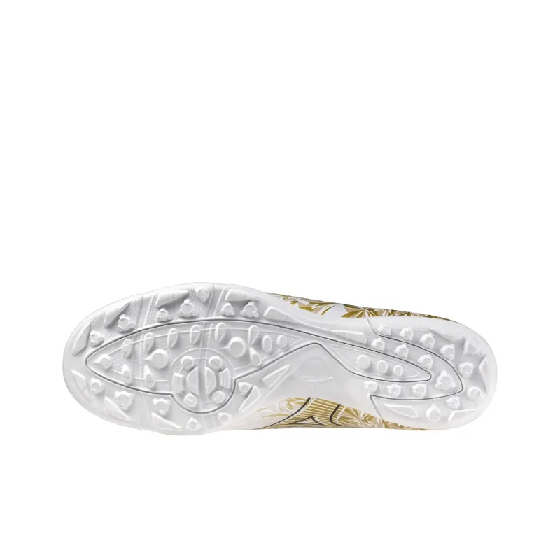 Mizuno Soccer Shoes Unisex White Gold-4