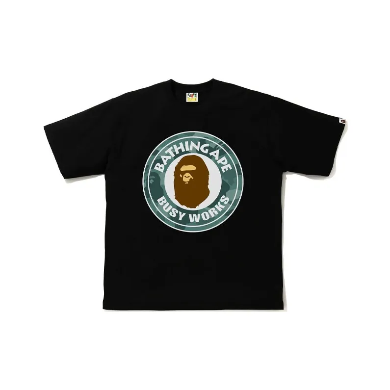 A BATHING APE Color Camo Busy Works Relaxed Fit Tee-2
