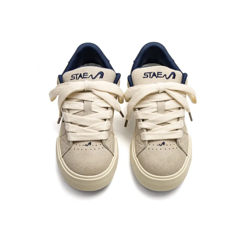 Far Waves Anti Slip And Wear Resistant Coverage Low Top Skateboard Shoes Women's-7