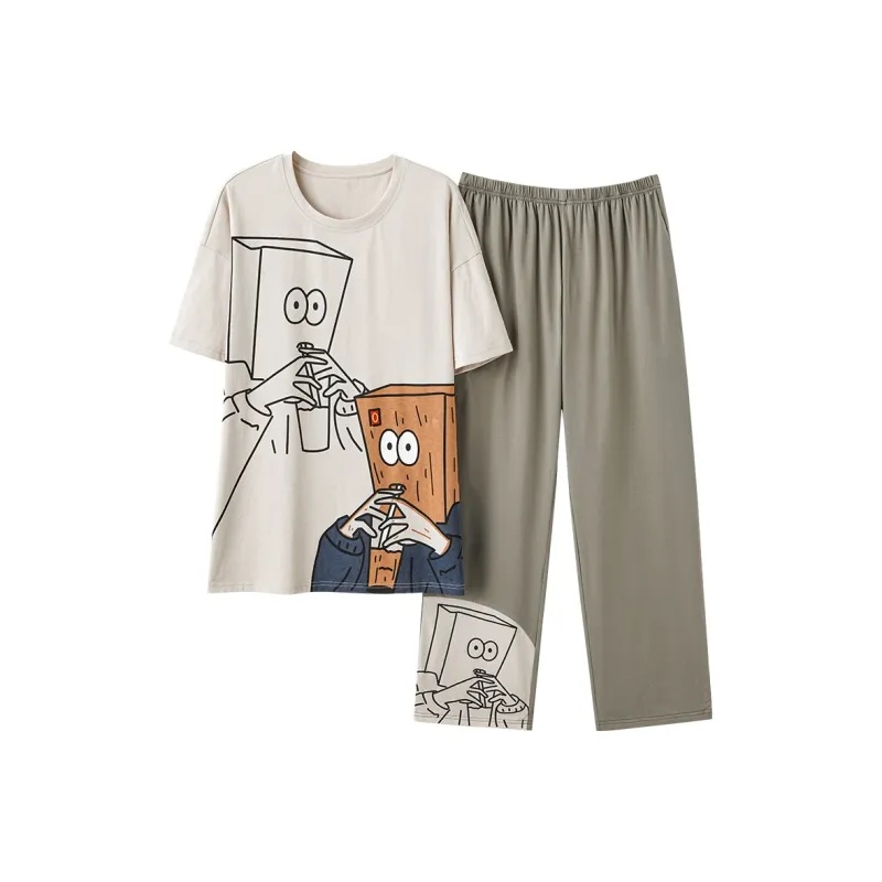 MADALLO Men Pajama Sets-0