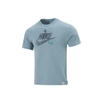 Nike T Shirts Men Gray Blue