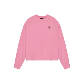 WE11DONE Logo Embellished Crewneck T-Shirt