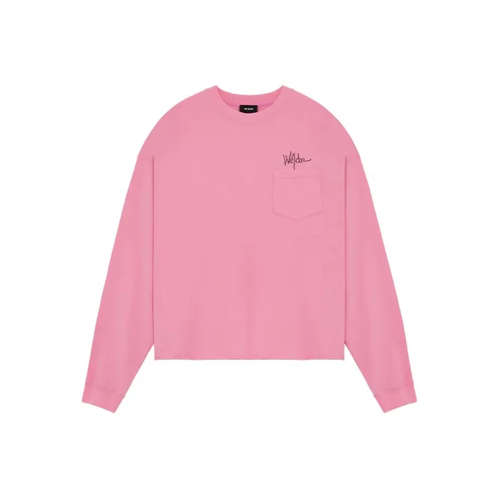 WE11DONE Logo Embellished Crewneck T-Shirt-0