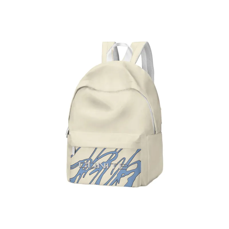 DRACONITE Polyester Backpack Laptop Bags Regular Unisex White-13