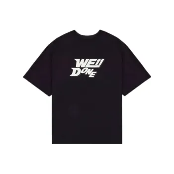 WE11DONE T Shirts Unisex Black