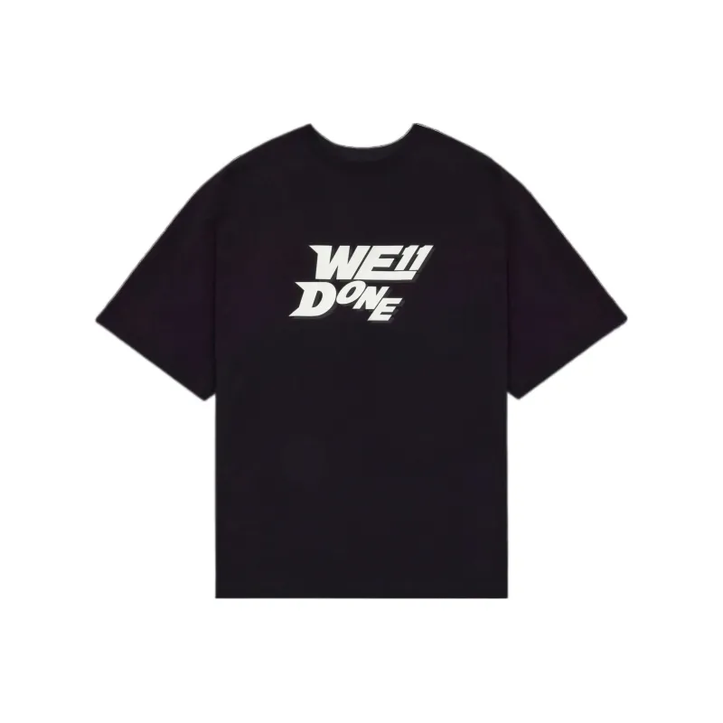 WE11DONE T Shirts Unisex Black-0