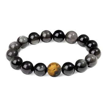 Blooming Petals Tiger's Eye Stone Bracelets Unisex