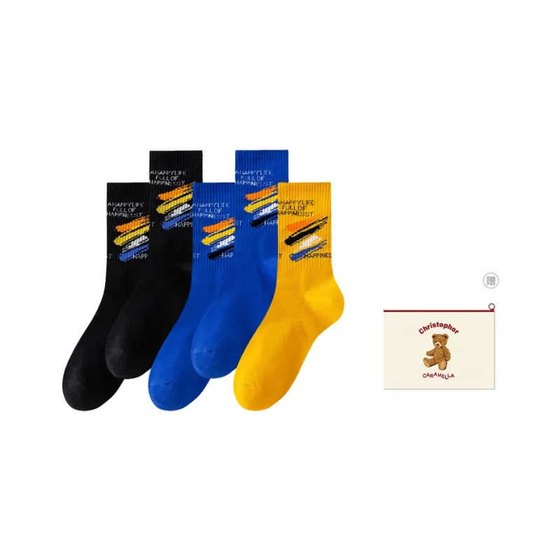 Caramella Basketball Socks Unisex Shopping Bag Combo-16