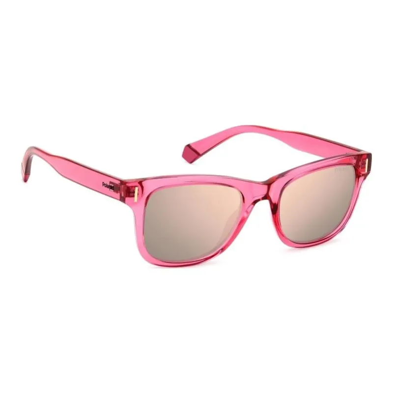 Polaroid Plastic Square Sunglasses Unisex Pink-2