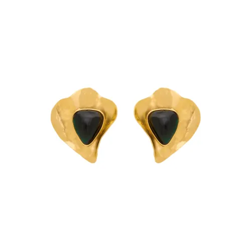 SAINT LAURENT Resin Earrings Women's Gold