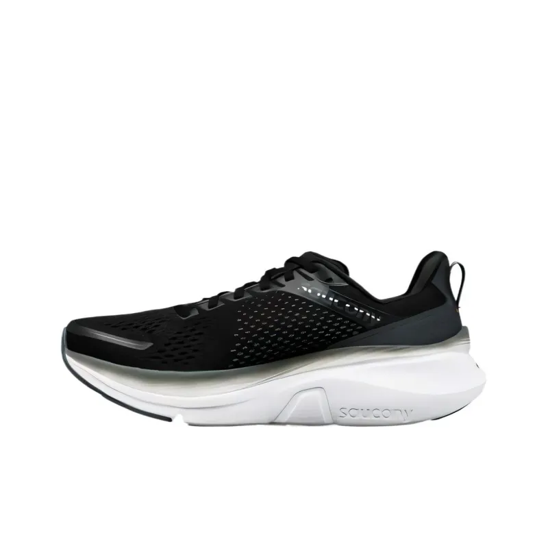 Saucony GUIDE 17 Low Top Running Shoes Men's Black-1