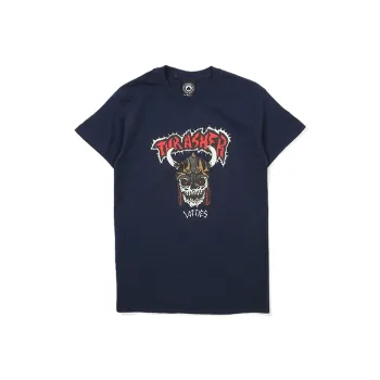 Thrasher Straight T Shirt US Version Unisex Blue