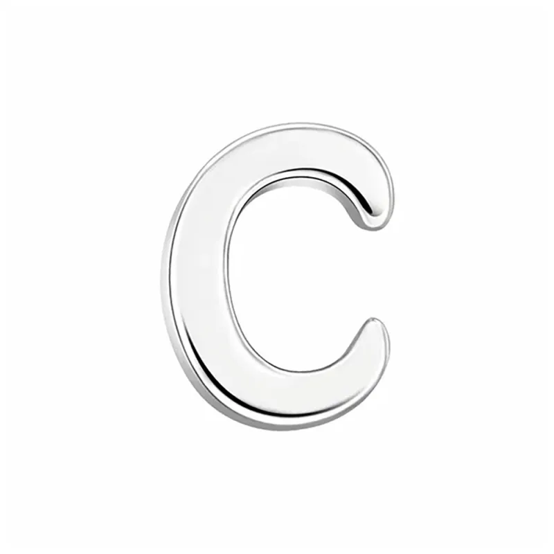 Jingleo S999 Fine Silver Stud Earrings Unisex-7