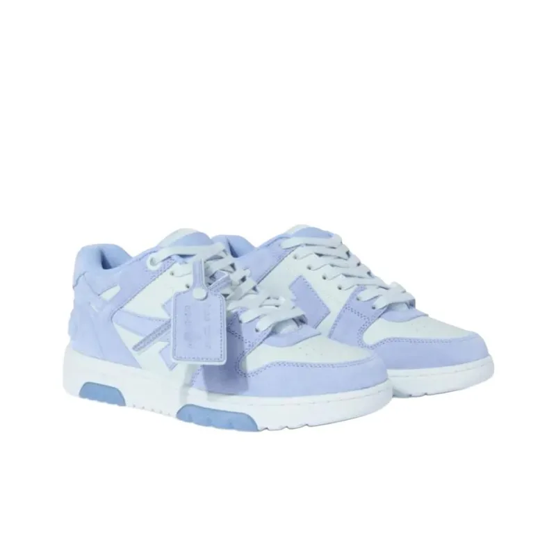 OFF WHITE Out Of Office Low Top Skateboard Shoes Men's Blue-2