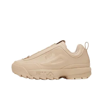FILA Disruptor Zero Low Top Running Shoes Women's Light Beige