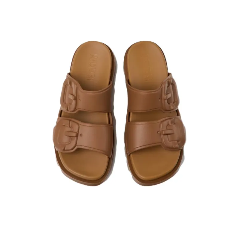 CAMPER Slide Slippers Women's Brown-2