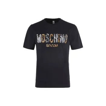 MOSCHINO T Shirts Men Black