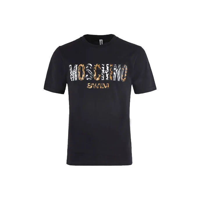MOSCHINO T Shirts Men Black-0
