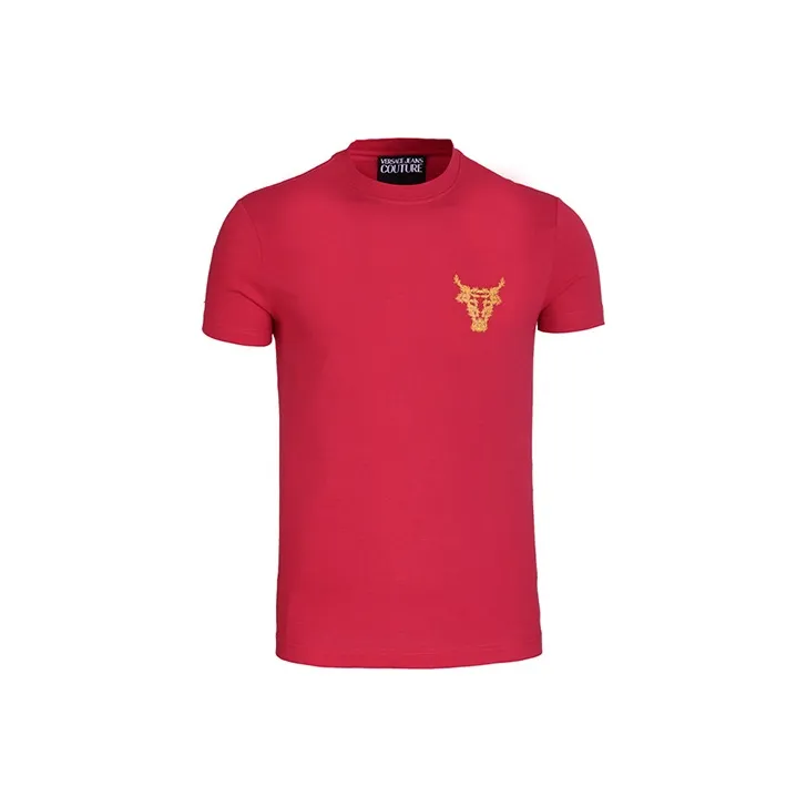 VERSACE JEANS COUTURE T Shirts Men Red-0