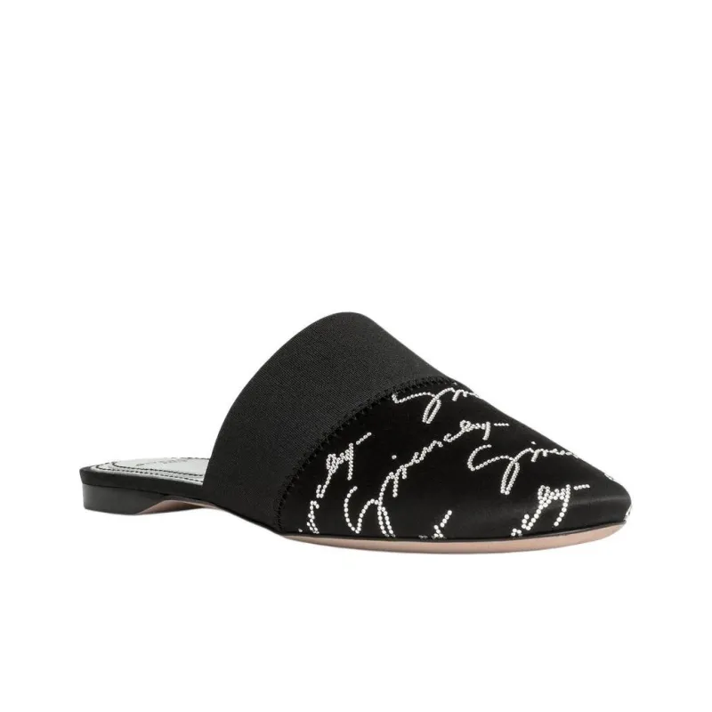 Givenchy Bedford Closed Toe Slippers Women's Black-2