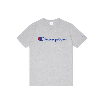 Champion T Shirt Japan Version Unisex Light Gray