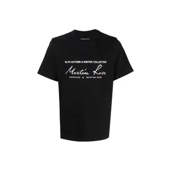 Martine rose '90/'91 AW Collection Logo T shirt