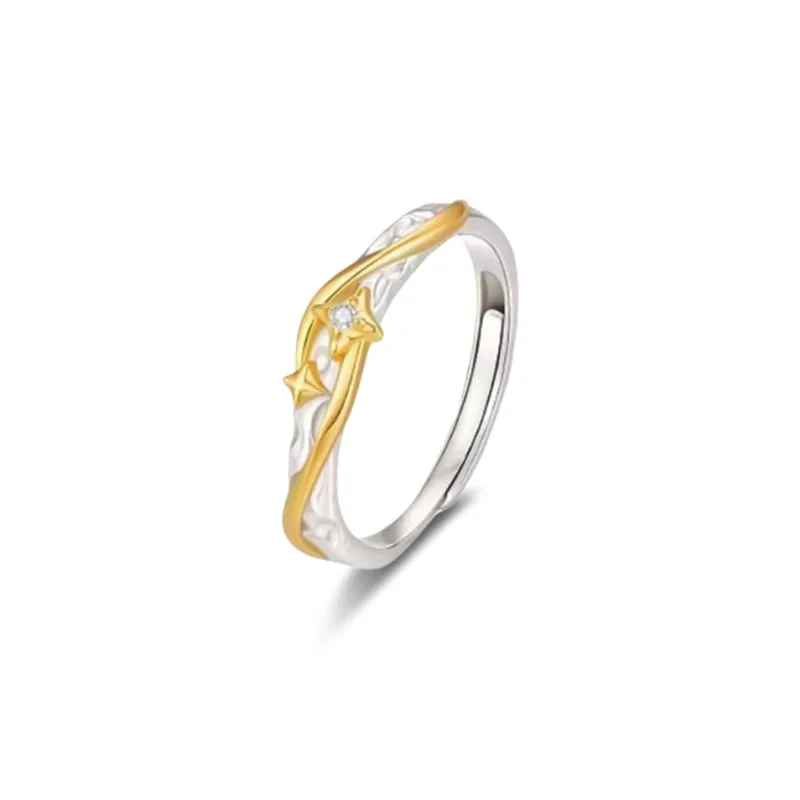Inkopper 925 Sterling Silver Rings Unisex-1