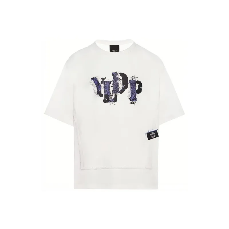 YLDP T Shirts Unisex White-0