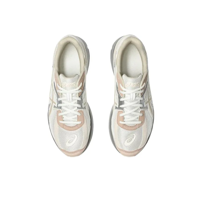 Asics Jog 100S Low Top Running Shoes Unisex Cream Gray-4