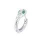 Phantom Spirit Trail Hoop Earrings Single (Green Eye)
