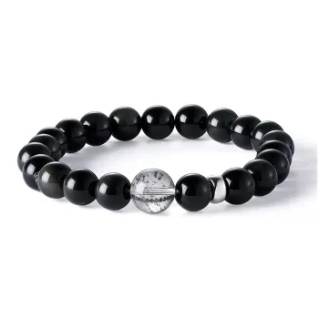 Topgirl Obsidian Bracelets Women's