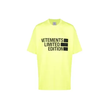 Vetements Oversized Logo T shirt
